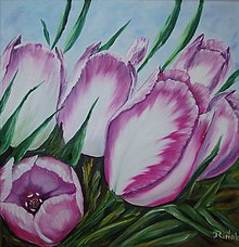 Obrazy - Kytica tulipánov - 9939577_