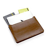 Na notebook - Kožený obal na dokumenty ZMEJSS - veľkosť A4 (Čierna) - 9941253_