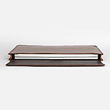 Na notebook - Kožený obal na dokumenty ZMEJSS - veľkosť A4 (Čierna) - 9941254_