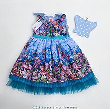 Detské oblečenie - Víly v Modrej záhrade - 9943360_