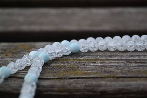 Larimar náhrdelník Ag 925