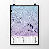 Obrazy - BERLÍN, moderný, modro-fialový - 9947945_