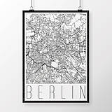 Obrazy - BERLÍN, moderný, biely - 9948258_