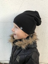 Detské čiapky - Čiapka na cop - 9951629_