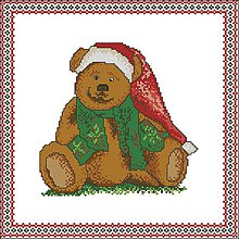 Návody a literatúra - C030A Vianočný medvedík - 9950250_