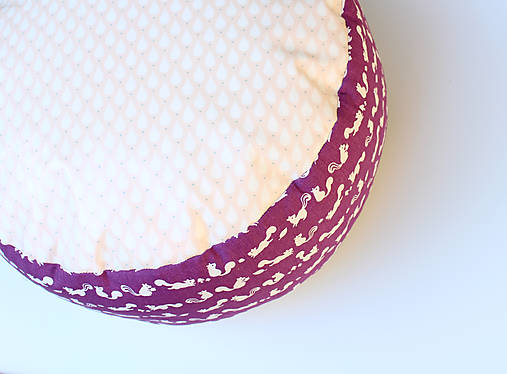 Úžitkový textil - PUF Rôzne farby a vzory (Veverice) - 9953193_
