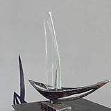 Sochy - kovaná socha "Santa Barbara" flotila - 9959655_