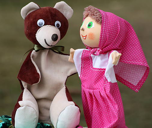 Hračky - Rozprávka. Stará ruská rozprávka. Bábkové divadlo. - 9965642_