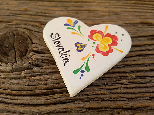 Magnetky - Srdiečko s ornamentom 4 - 9966242_