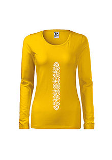 Topy, tričká, tielka - AKÝ KRAJ, TAKÝ KROJ (Žltá) - 9969149_