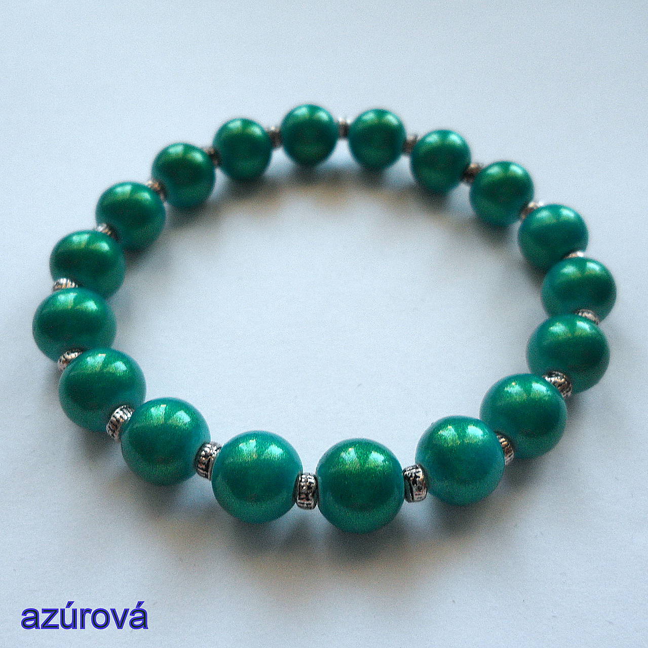 Náramok-OXANA (azúrová)