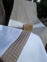 Úžitkový textil - Ľanová osuška a uterák Pure Linen I - 9970005_