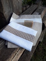 Úžitkový textil - Ľanová osuška a uterák Pure Linen I - 9970007_