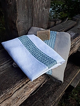 Úžitkový textil - Ľanová osuška a uterák Pure Linen II - 9970031_