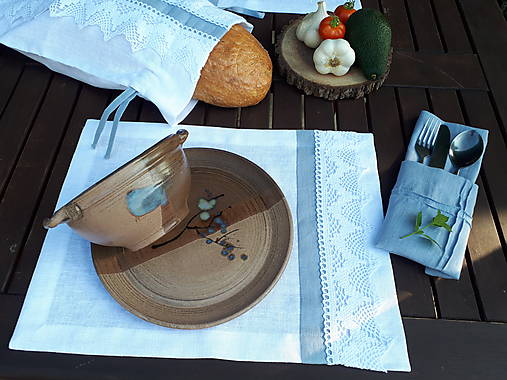 Úžitkový textil - Ľanové prestieranie Cottage Dream - 9969904_