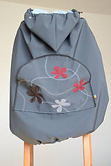 Detský textil - softshellová kapsa s odopínateľným flisom - 9972570_
