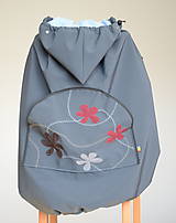 Detský textil - softshellová kapsa s odopínateľným flisom - 9972571_