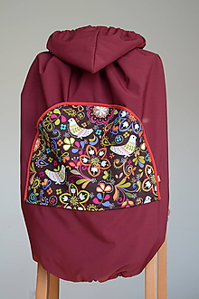Detský textil - softshellová kapsa s odopínateľným flisom - 9972582_