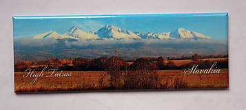 Panoramatická magnetka Vysoké Tatry