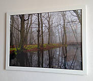 Dekorácie - Obrázok na stenu 43x33 cm (December v Karpatoch) - 9979560_