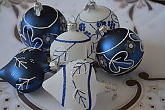 Dekorácie - Vianoce na modro - 9982470_