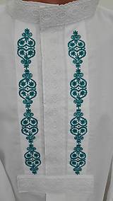 Pánske oblečenie - Svadobná pánska košeľa Šimon - 9981832_