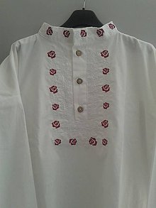 Pánske oblečenie - Pánska svadobná košeľa Ernest .... - 9981878_