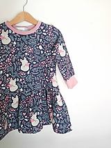 Detské oblečenie - Lištičkové šaty - 9985788_
