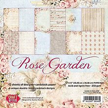 Papier - sada papierov Garden Rose 12x12 - 9987049_