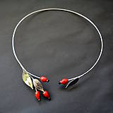 Náhrdelníky - Recy náhrdelník šípky - 9988751_