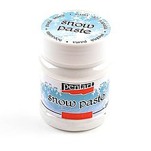 Farby-laky - Snežná pasta - Pentart (230 ml) - 9990837_