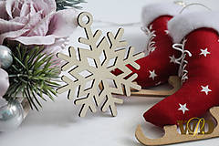 Dekorácie - Vianočné drevené ozdoby - 9991265_