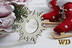 Dekorácie - Vianočné drevené ozdoby - 9991272_