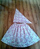 Detské oblečenie - Folklórna detská sukňa - 9994341_