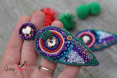 Náušnice - náušnice boho colorful 1 - 10006820_