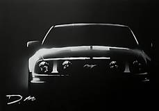 Obrazy - Ford Mustang (NAMAĽOVANÉ!!) - 10019042_