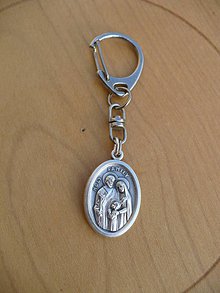 Kľúčenky - kľúčenka "svätá rodina" - 10018706_