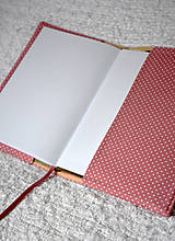 Papiernictvo - Ruža,srdcia, trojuholníky - zápisník A5 - 10026790_