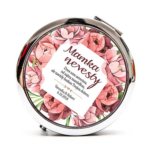 Zrkadielka - Mamka nevesty - pivónie - 10027347_