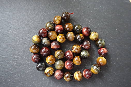 Minerály - Býčie-Sokolie-Tigrie oko II - 10mm - 10034203_