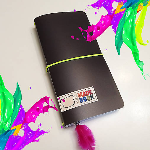 Papiernictvo - MADEBOOK zápisník - SIVÝ - 10036801_