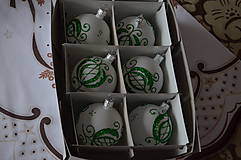 Dekorácie - Bielo -zelené vianoce na chalupe - 10037394_