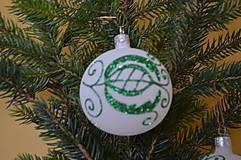 Dekorácie - Bielo -zelené vianoce na chalupe - 10037398_