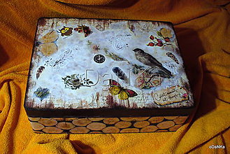 Úložné priestory & Organizácia - drevený maxi box  (Príroda) - 10038193_