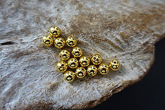 Korálky - Au-24K-K84 (8mm) - 10037695_