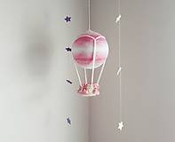 Hračky - háčkovaný balón ružový ZĽAVA 20% - 10039908_