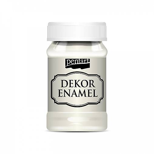  - Dekor Enamel - prírodná biela, 100ml - 10038324_