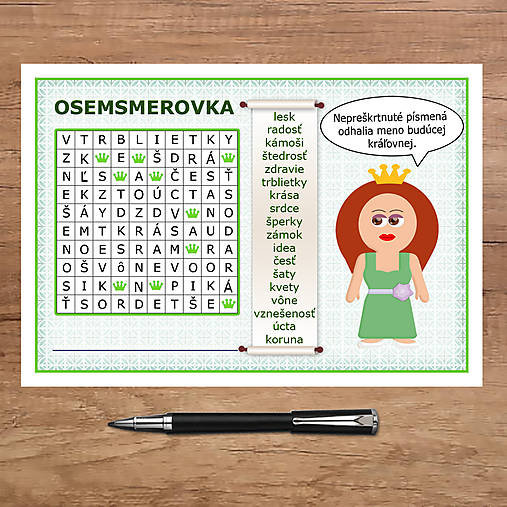 Hračky - Kráľovská osemsmerovka pre princeznú (3) - 10039872_