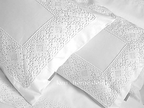 Úžitkový textil - Posteľná bielizeň ADELA B damasek - 10043343_