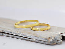 585/1000 zlaté snubné prstene ,svadobné obrúčky s diamantom